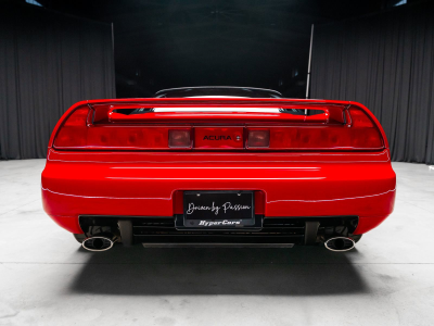 1991 Acura NSX in Formula Red over Black