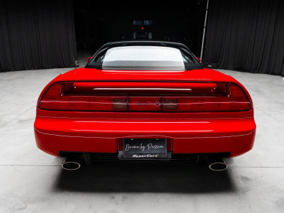 1991 Acura NSX in Formula Red over Black