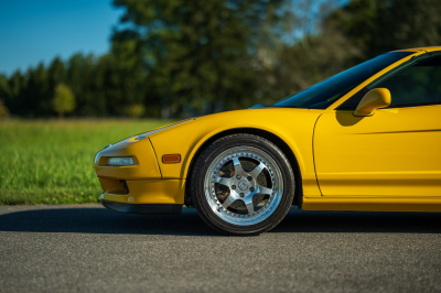 1997 Acura NSX in Spa Yellow over Black