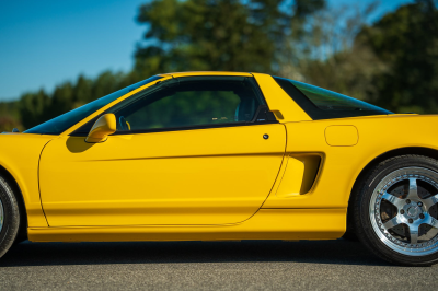 1997 Acura NSX in Spa Yellow over Black
