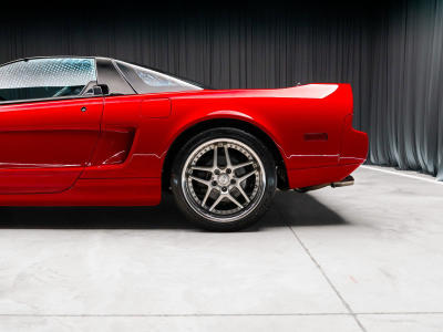 1991 Acura NSX in Formula Red over Black