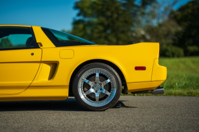 1997 Acura NSX in Spa Yellow over Black