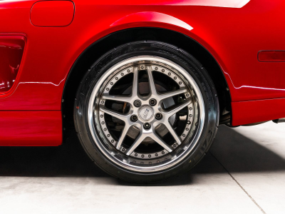 1991 Acura NSX in Formula Red over Black