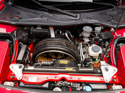1991 Acura NSX in Formula Red over Black