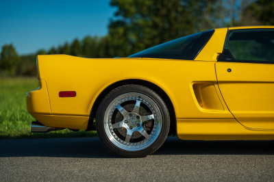 1997 Acura NSX in Spa Yellow over Black