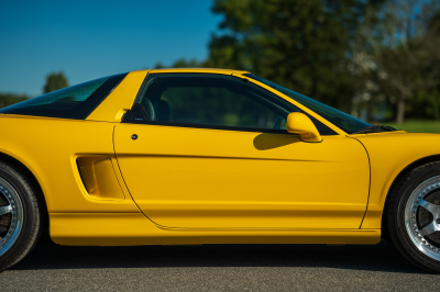 1997 Acura NSX in Spa Yellow over Black