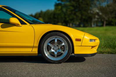 1997 Acura NSX in Spa Yellow over Black
