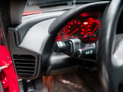 1991 Acura NSX in Formula Red over Black