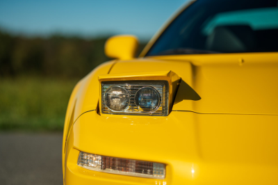 1997 Acura NSX in Spa Yellow over Black