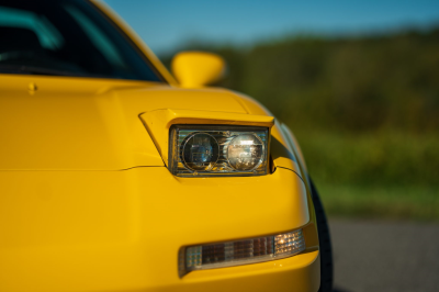 1997 Acura NSX in Spa Yellow over Black