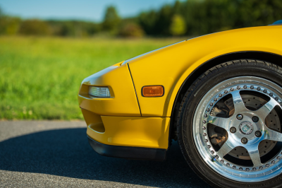 1997 Acura NSX in Spa Yellow over Black