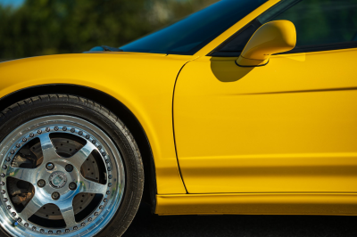 1997 Acura NSX in Spa Yellow over Black