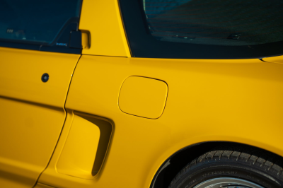 1997 Acura NSX in Spa Yellow over Black