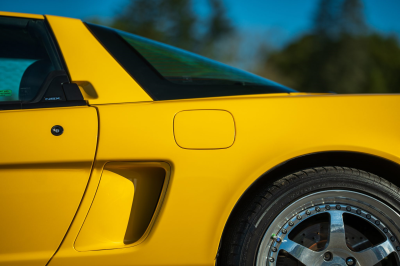 1997 Acura NSX in Spa Yellow over Black