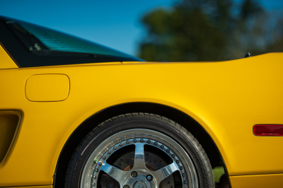 1997 Acura NSX in Spa Yellow over Black