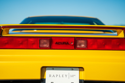 1997 Acura NSX in Spa Yellow over Black