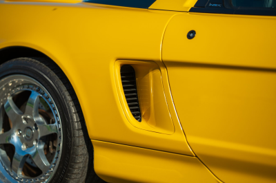 1997 Acura NSX in Spa Yellow over Black