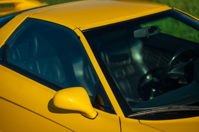 1997 Acura NSX in Spa Yellow over Black