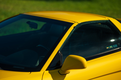 1997 Acura NSX in Spa Yellow over Black