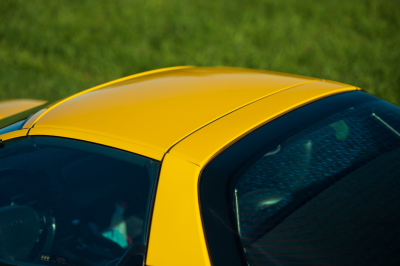 1997 Acura NSX in Spa Yellow over Black