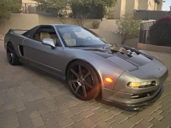 1996 Acura NSX in Berlina Black over Tan