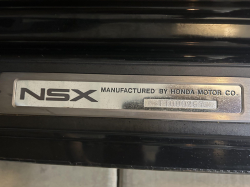 1996 Acura NSX in Berlina Black over Tan