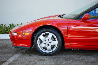 1991 Acura NSX in Formula Red over Black