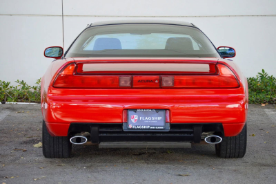 1991 Acura NSX in Formula Red over Black