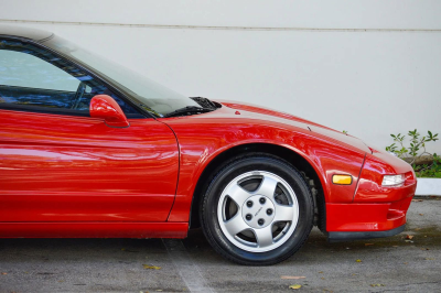 1991 Acura NSX in Formula Red over Black