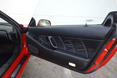 1991 Acura NSX in Formula Red over Black