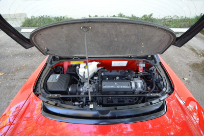 1991 Acura NSX in Formula Red over Black