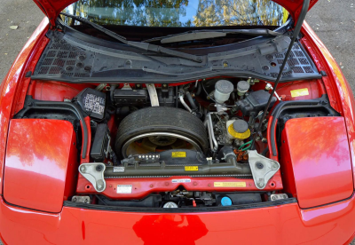 1991 Acura NSX in Formula Red over Black
