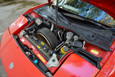 1991 Acura NSX in Formula Red over Black