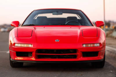 1995 Acura NSX in Formula Red over Black