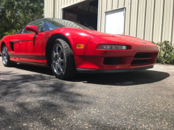 1992 Acura NSX in Formula Red over Ivory