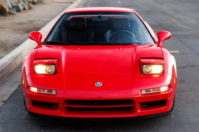 1995 Acura NSX in Formula Red over Black