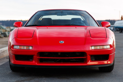 1995 Acura NSX in Formula Red over Black
