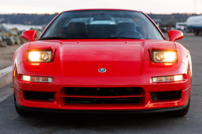 1995 Acura NSX in Formula Red over Black
