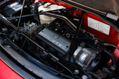 1995 Acura NSX in Formula Red over Black