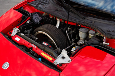 1995 Acura NSX in Formula Red over Black