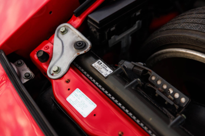 1995 Acura NSX in Formula Red over Black