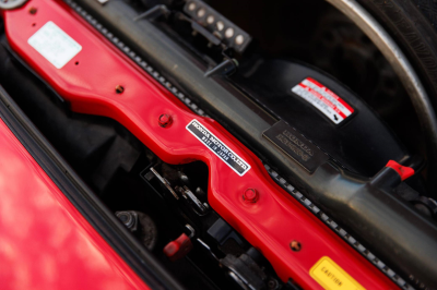 1995 Acura NSX in Formula Red over Black
