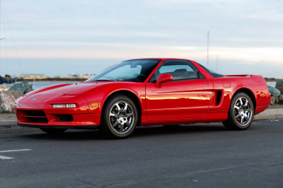 1995 Acura NSX in Formula Red over Black