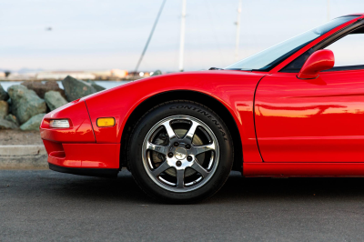 1995 Acura NSX in Formula Red over Black