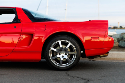 1995 Acura NSX in Formula Red over Black