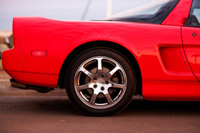1995 Acura NSX in Formula Red over Black