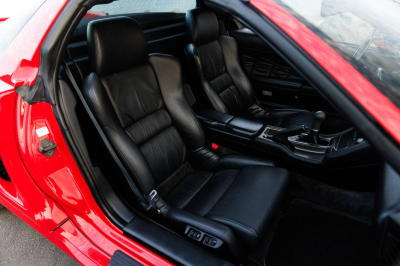 1995 Acura NSX in Formula Red over Black