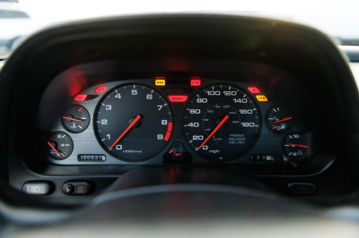 1995 Acura NSX in Formula Red over Black