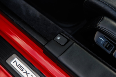 1995 Acura NSX in Formula Red over Black