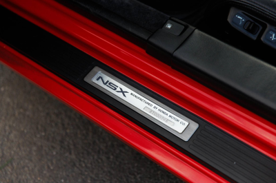 1995 Acura NSX in Formula Red over Black